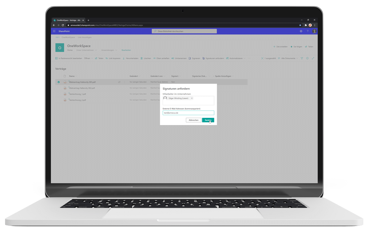 Automatische E-Mail