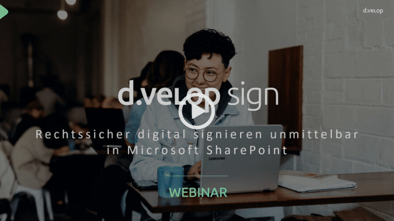 Rechtssicher signieren Webinar-Aufzeichnung