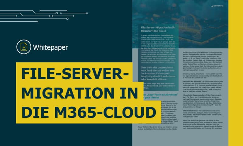 File Server Migration zu SharePoint Online - amexus®